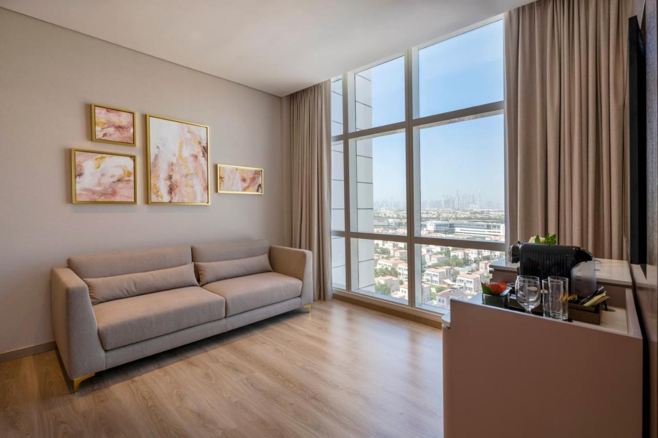 Movenpick Jumeirah Village Triangle Dubai Bagian luar foto Office