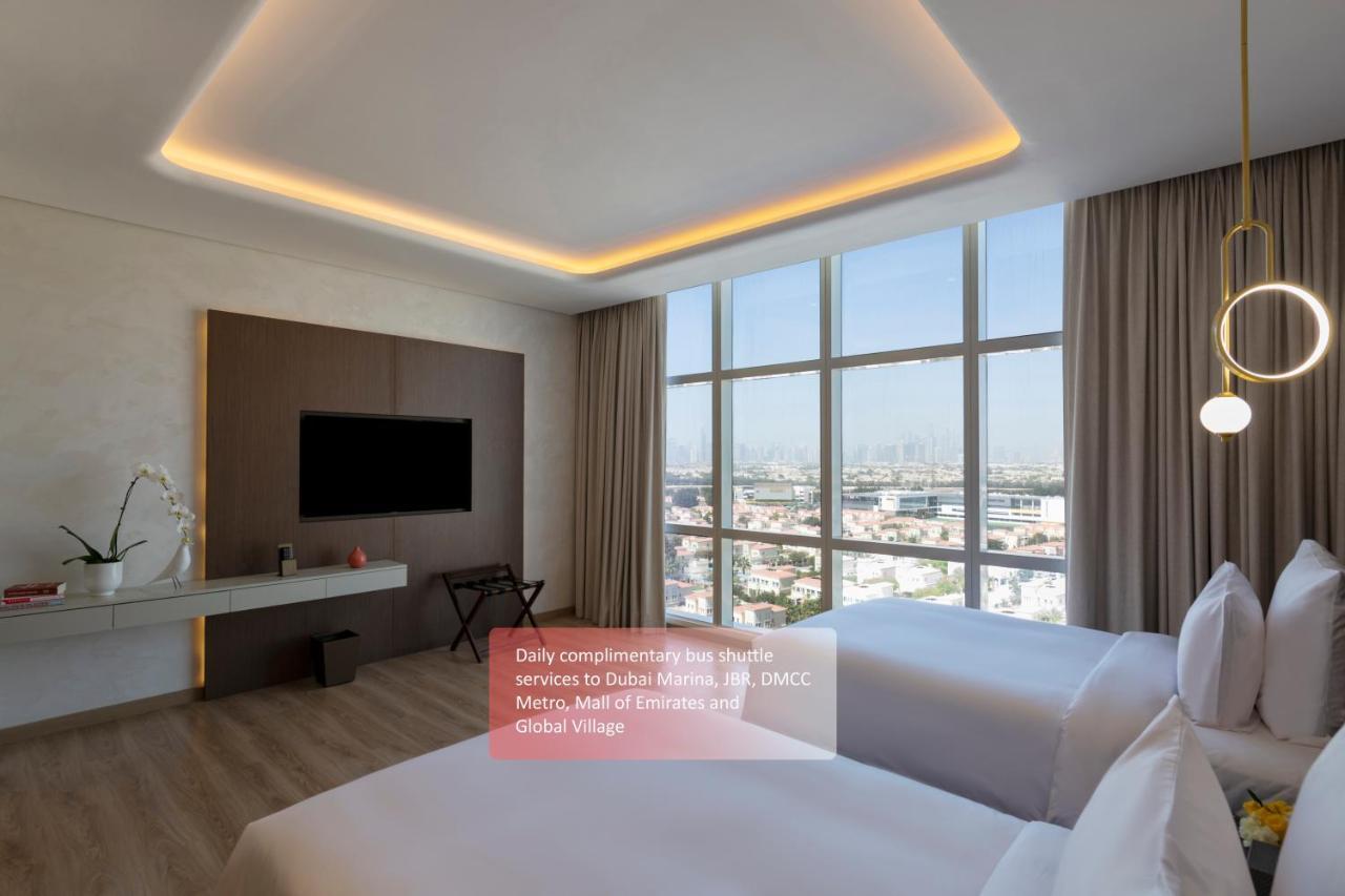 Movenpick Jumeirah Village Triangle Dubai Bagian luar foto Deluxe room